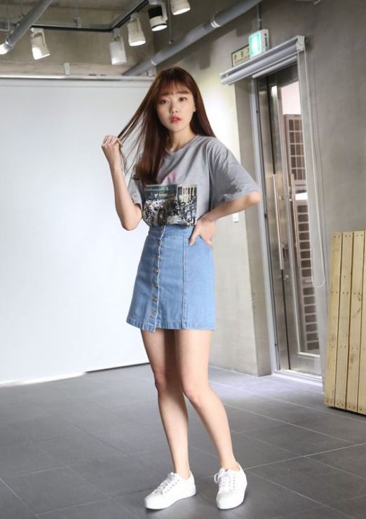 運動鞋　嬌小女孩